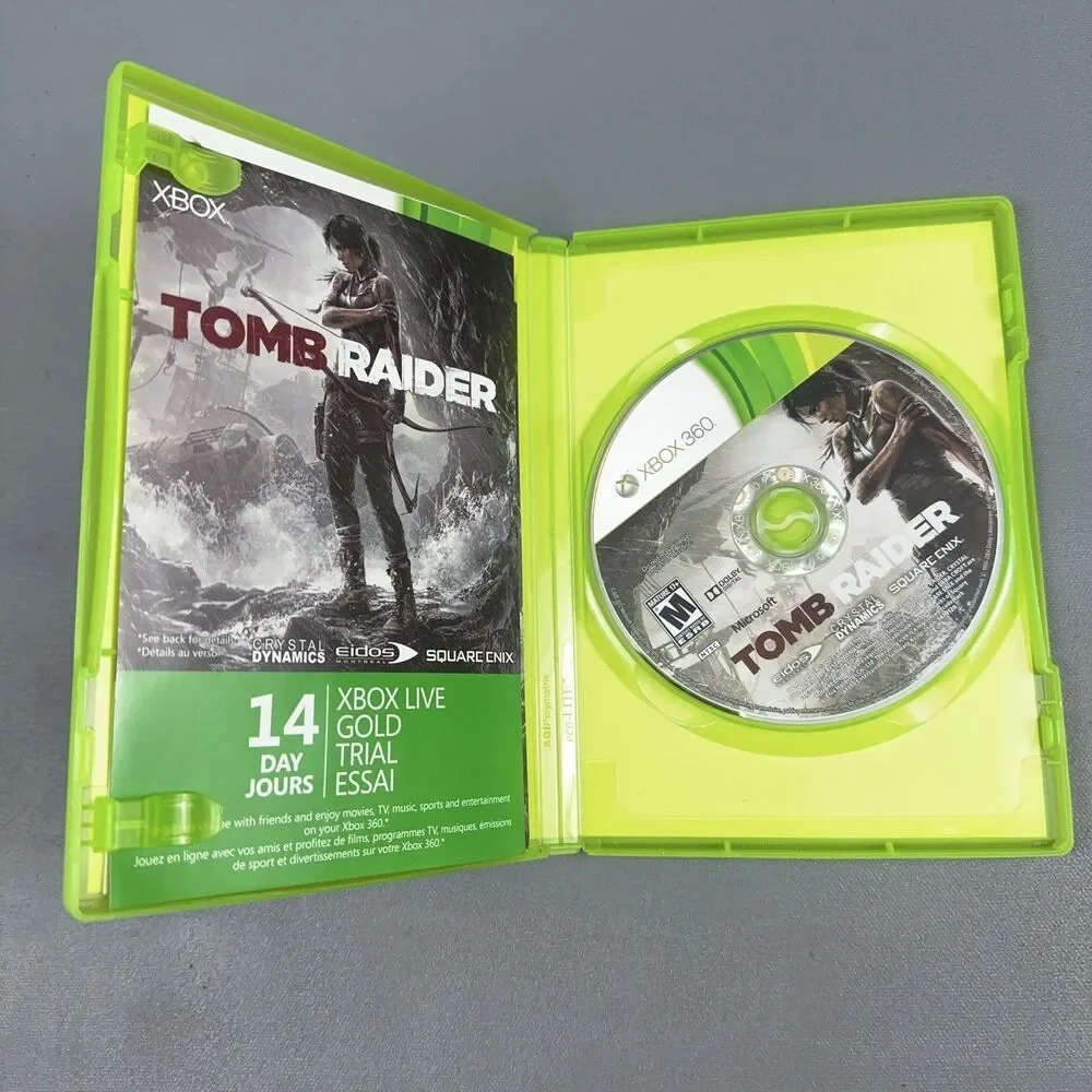 Tomb Raider Microsoft Xbox 360 Complete